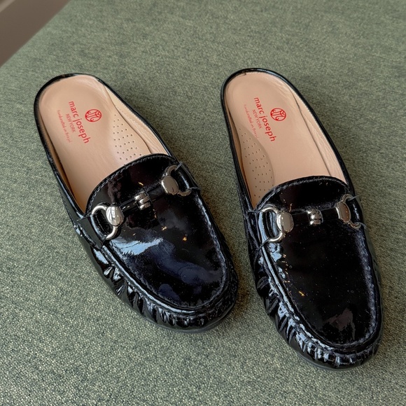 Black patent leather Mules - Mark Joseph NYC - Picture 4 of 4